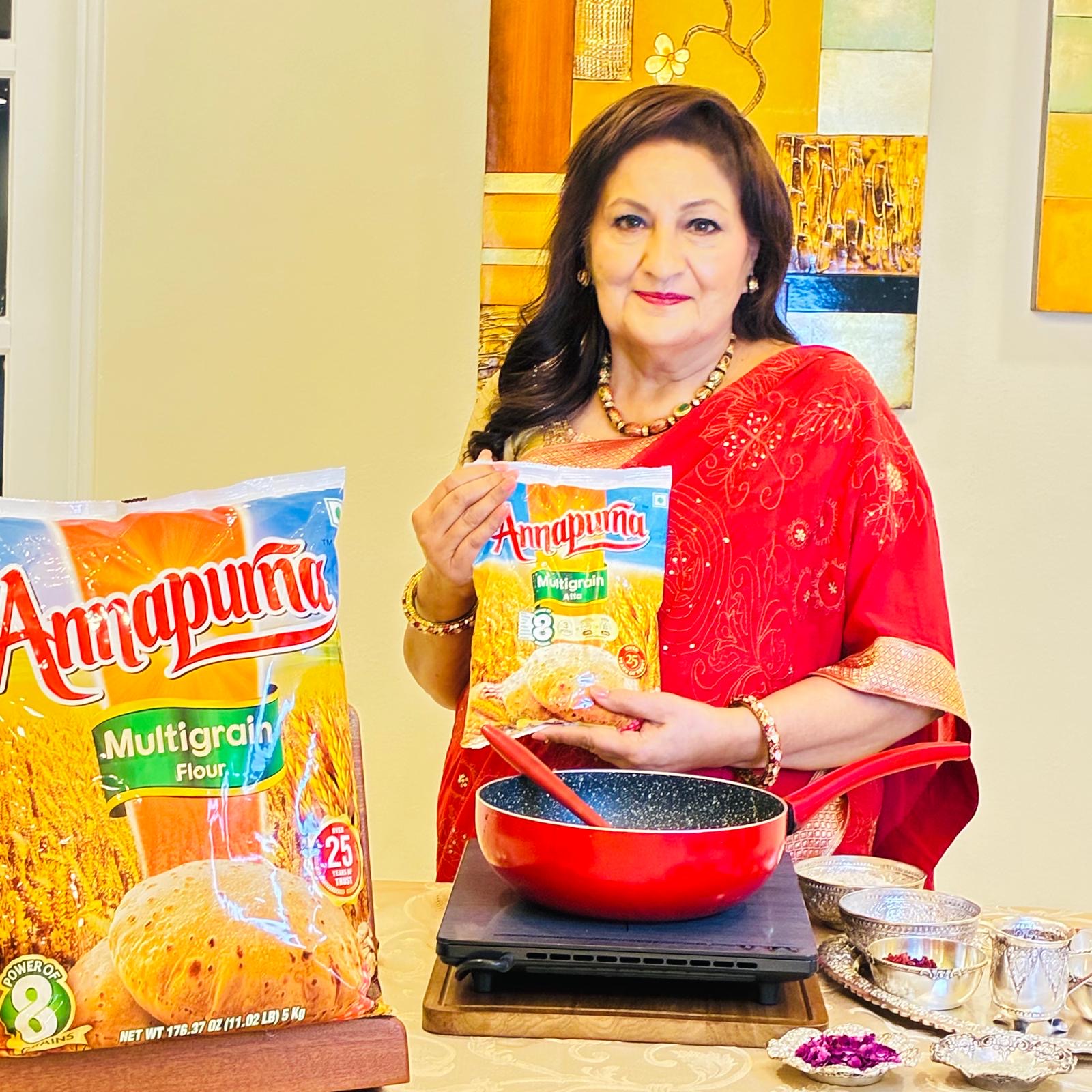 Sarab Kapoor in collaboration with Annapoorna Multigrain Atta